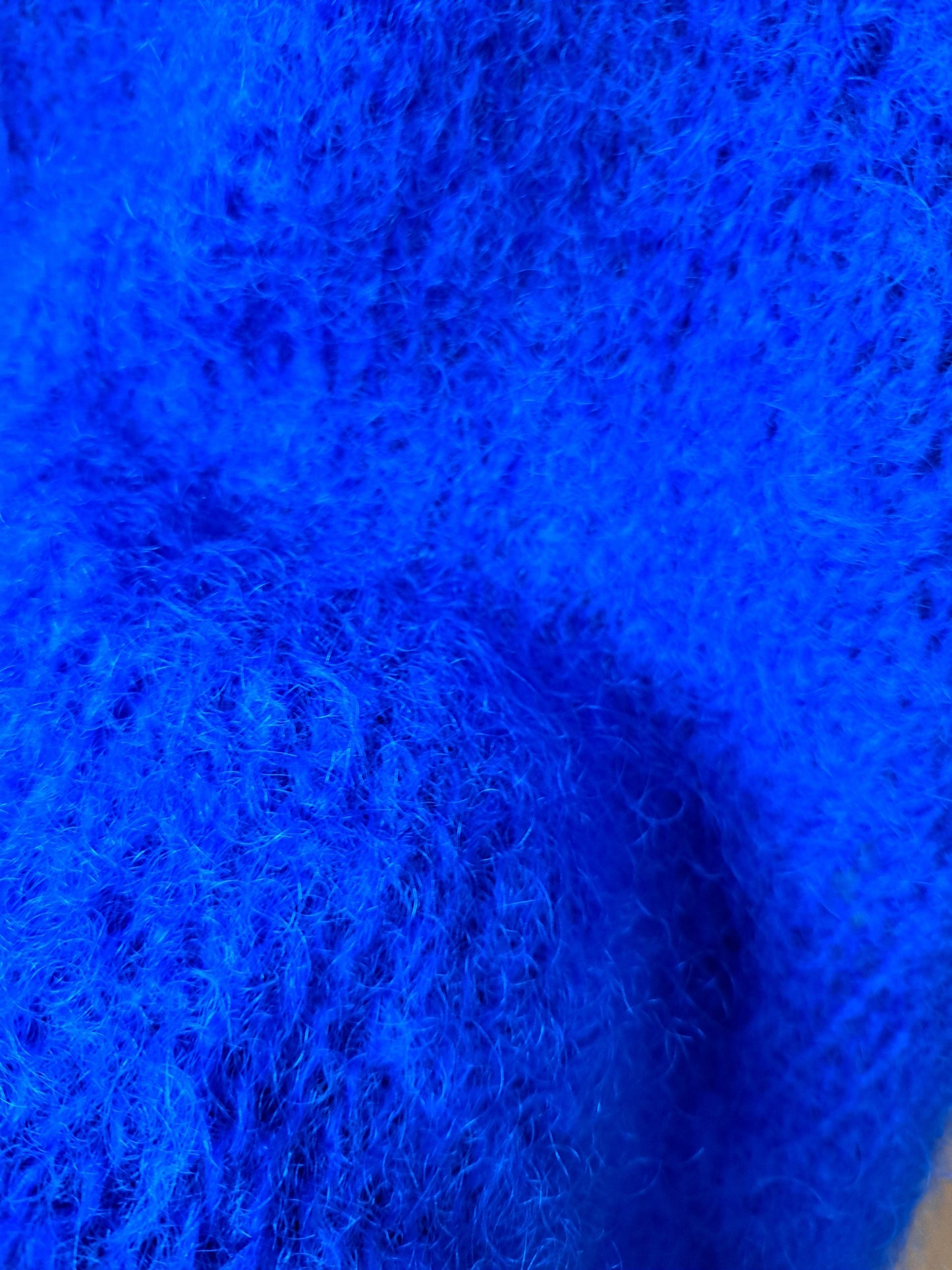 Mika Elles La Petite Laine Mohair Trui Cobalt