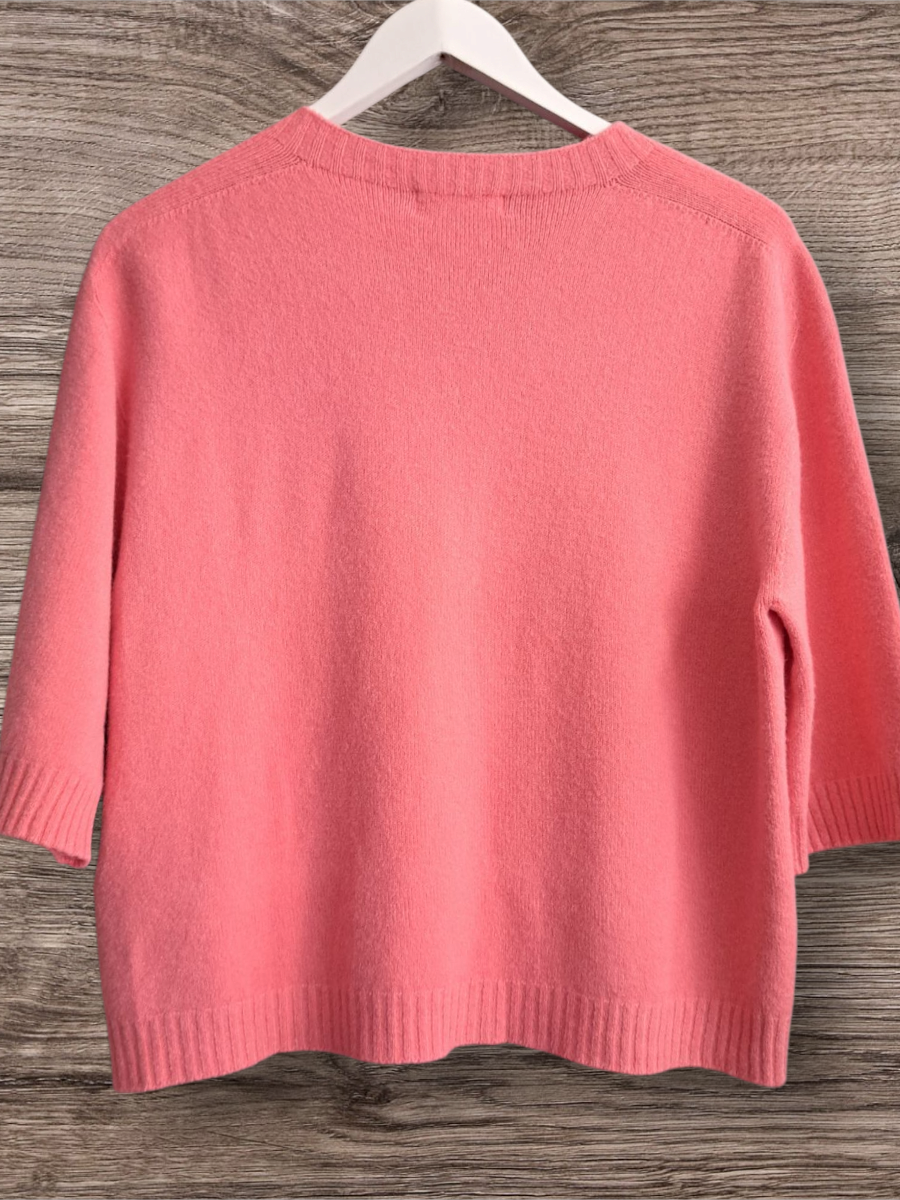 Alexandre Laurent Viscose Trui 3/4 Perzik