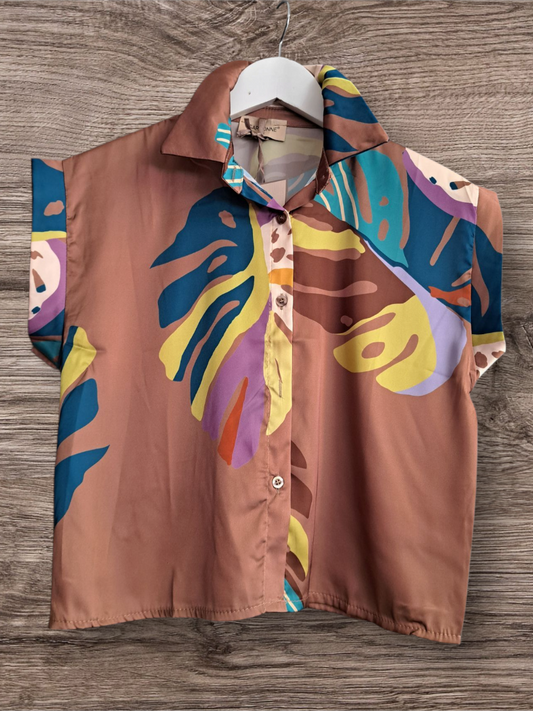 Garconne Blouse Leaf