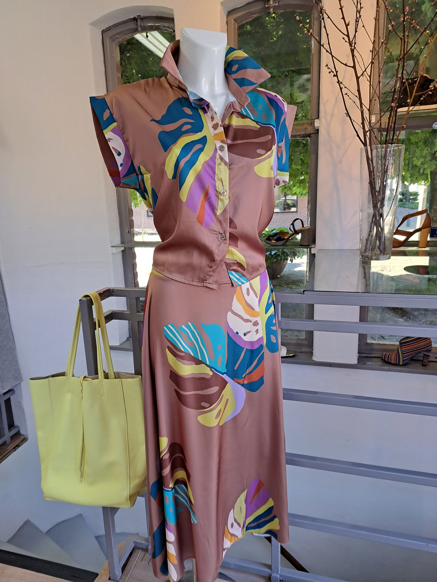 Midi rok Leaf