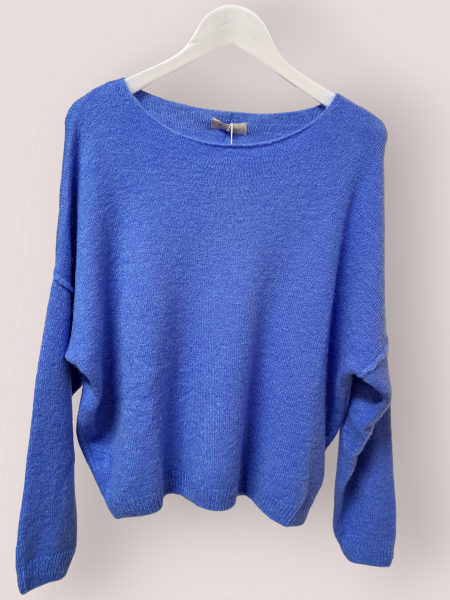 Mika Elles Mohair sweater blue