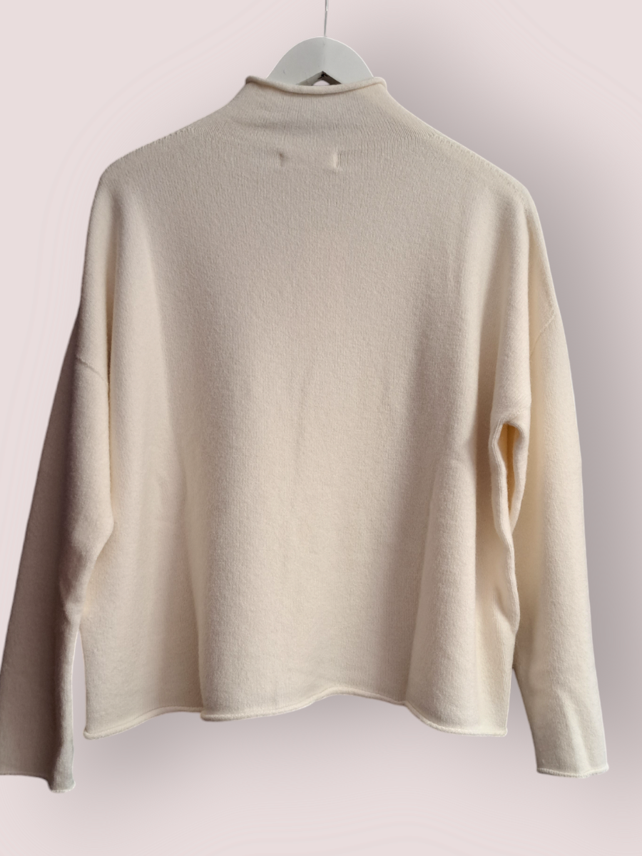 Alexandre Laurent turtleneck trui ecru