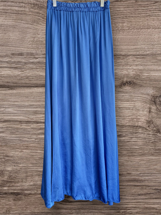 Mia lange rok Blauw