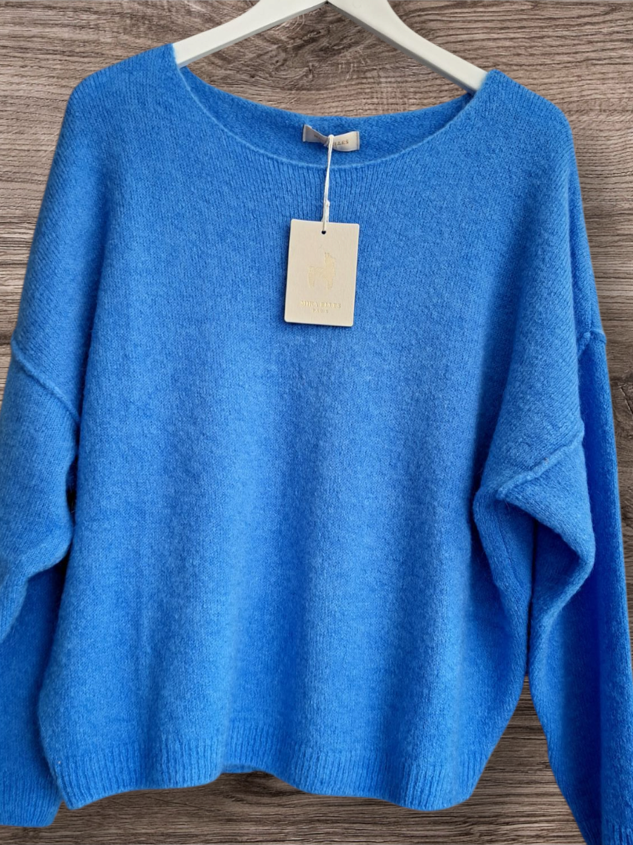 Mika Elles mohair Trui Blu