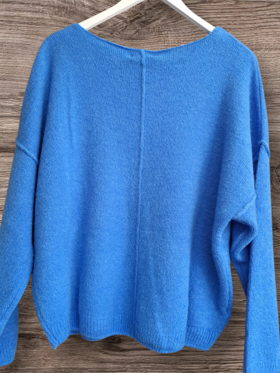 Mika Elles mohair Trui Blu