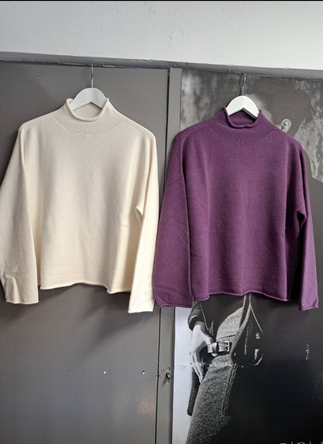 Alexandre Laurent turtleneck trui ecru