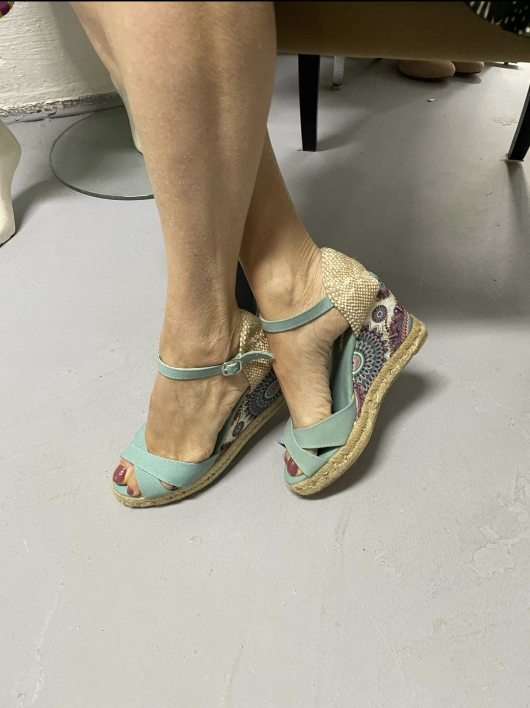 Desigual Espadrille Alto Sandaal