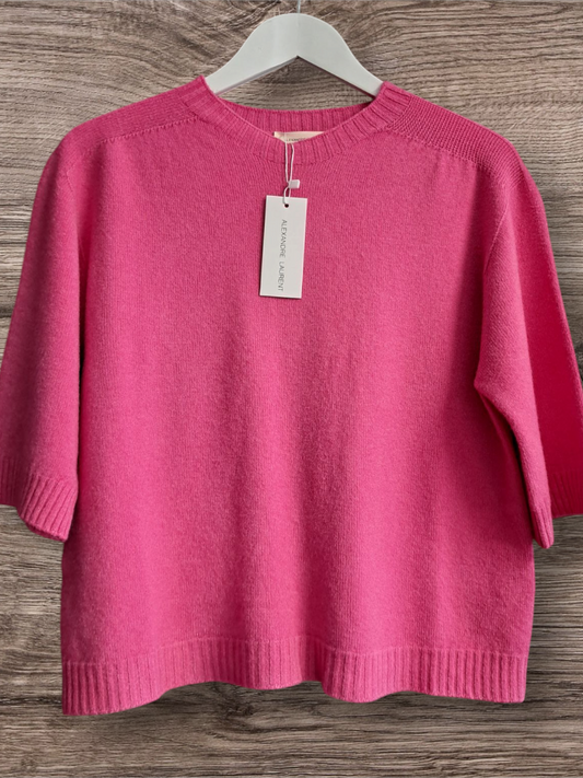 Alexandre Laurent Viscose Trui 3/4 Fuchsia