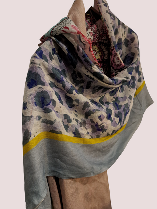 Yess sjaal Jean Blue