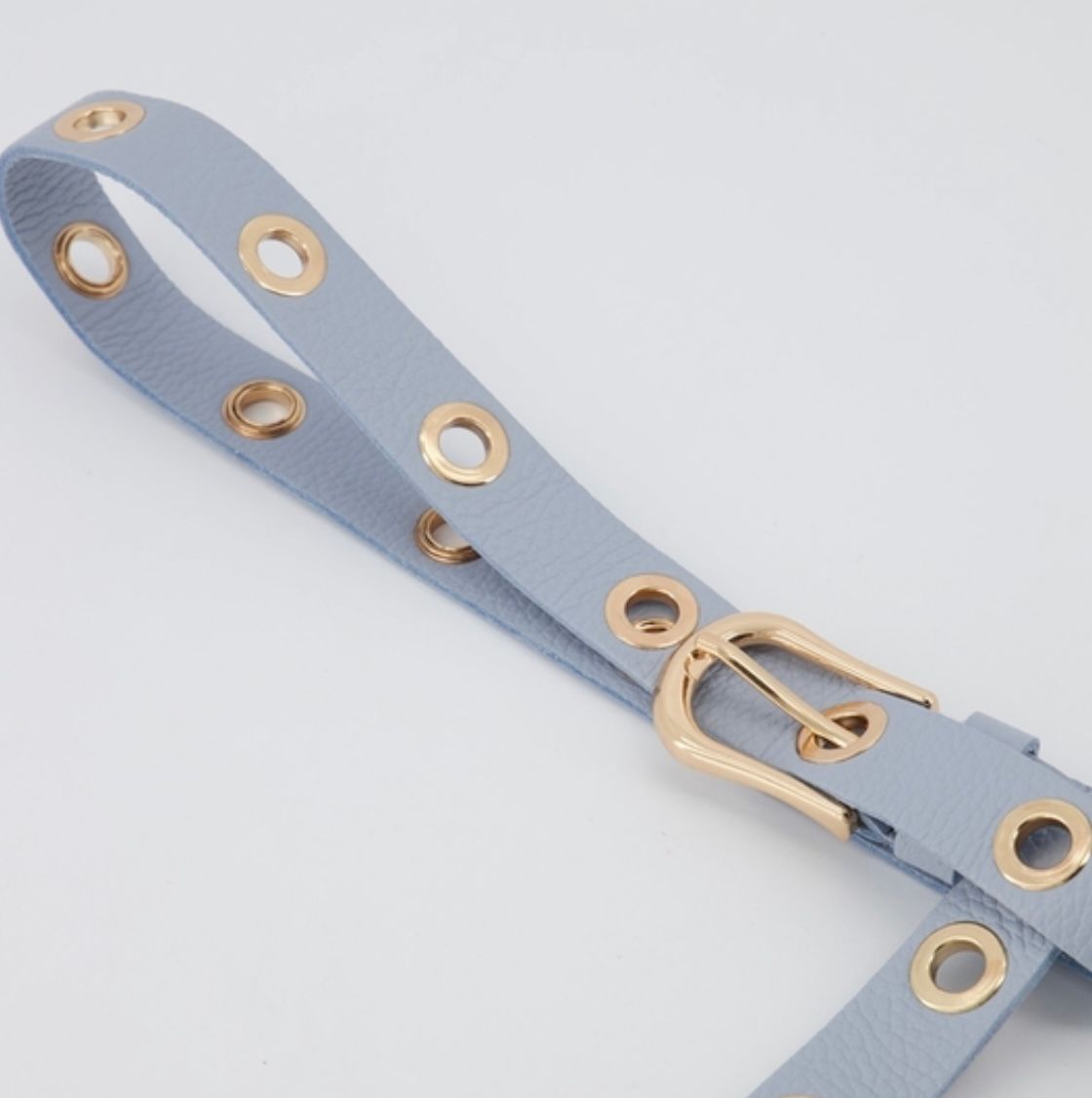 Avery Classic Grain Riem Blauw