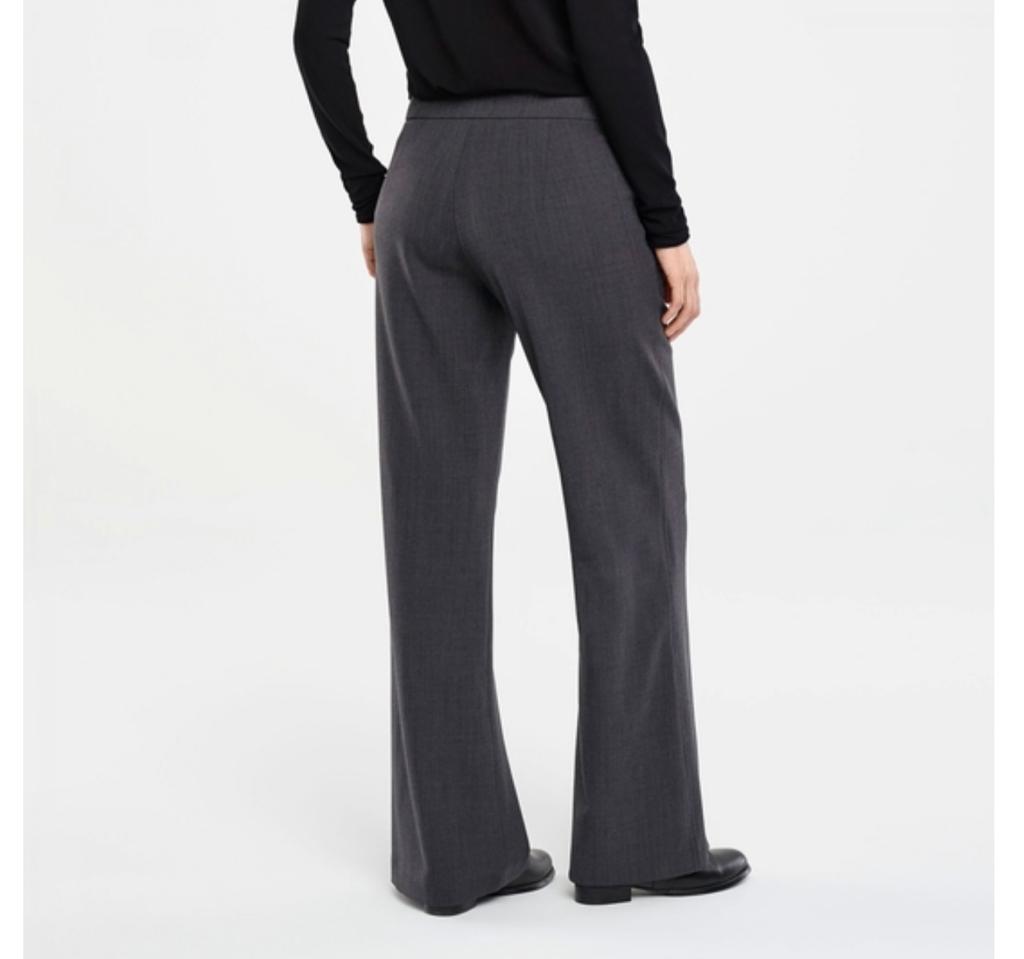 Sarah Pacini Gabardine Broek Audrey Zwart