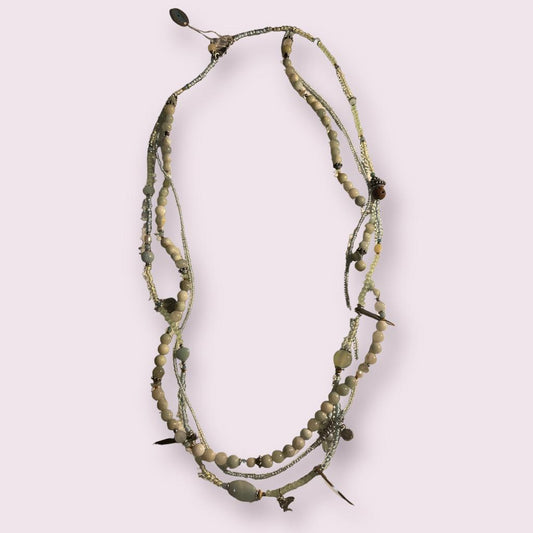 Exoal Necklace Light Green