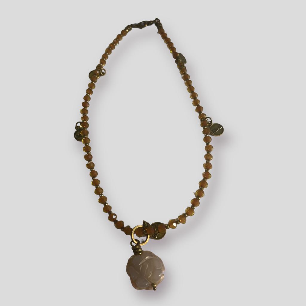 Exoal Necklace Desert Rose