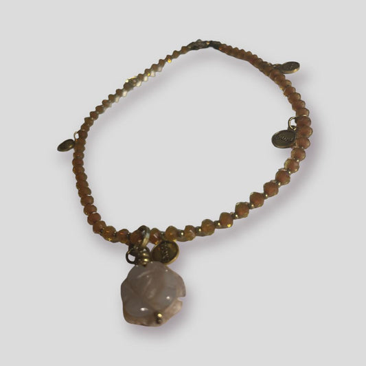 Exoal Necklace Desert Rose