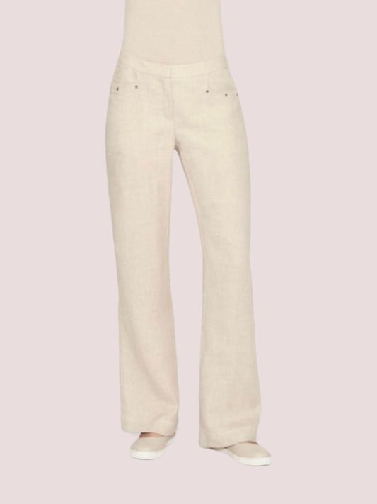 Sarah Pacini Linnen Broek