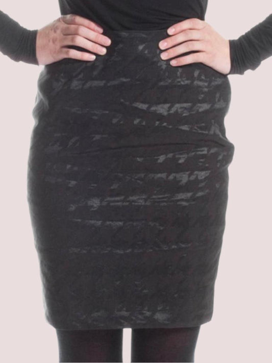 Sarah Pacini Pencil Skirt Black
