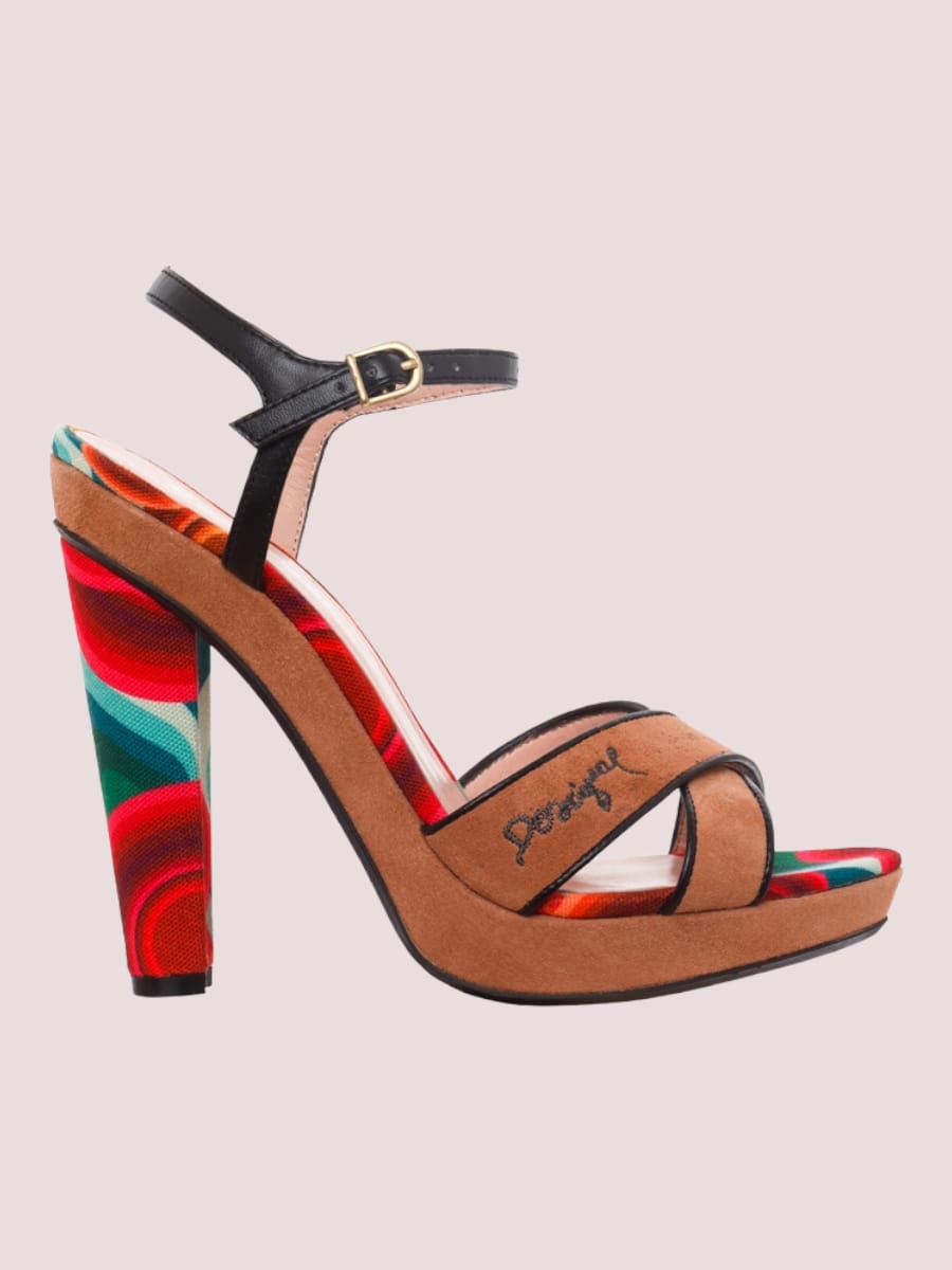 Desigual Pump Tacon Alto