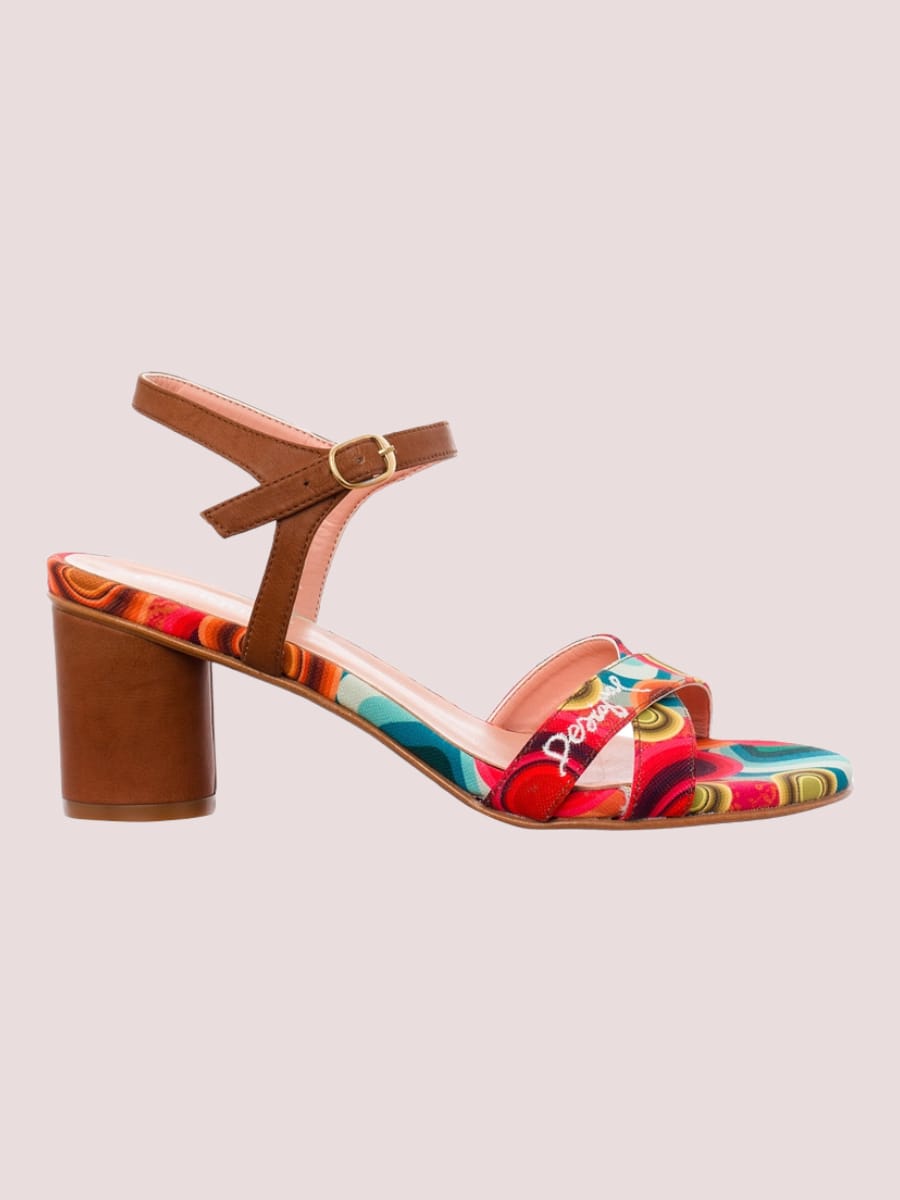 Desigual Pump Tacon Medio