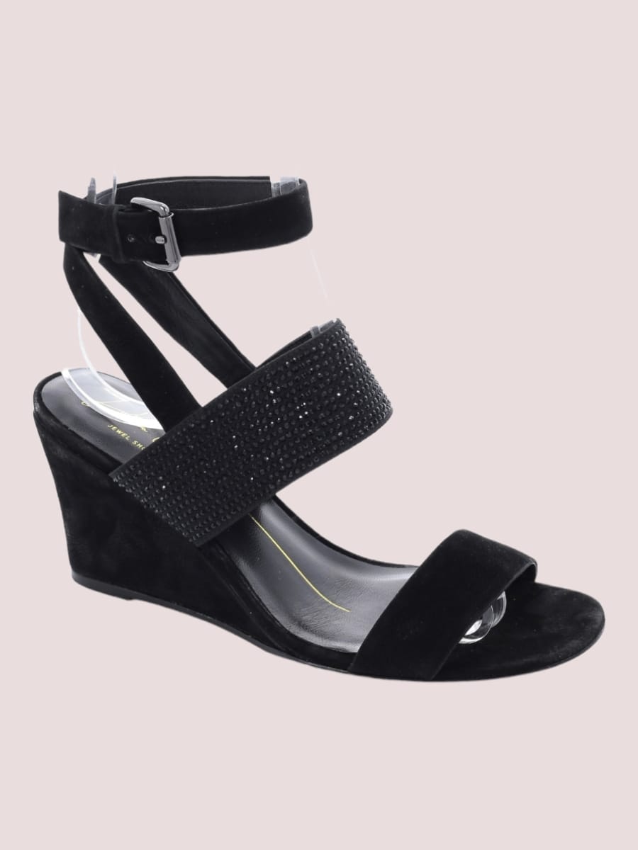 Lola Cruz Sandal Cuna Black