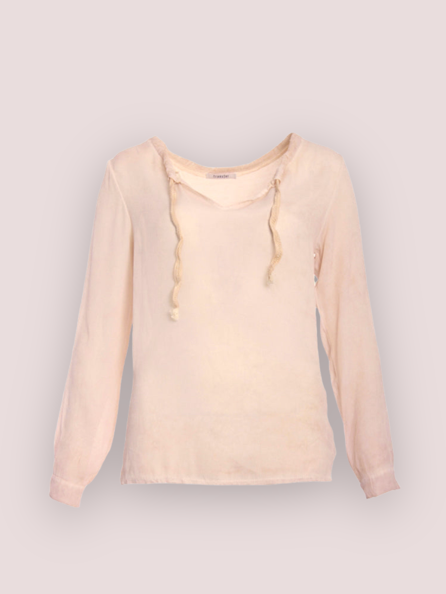 Transfer Blouse Licht Roze