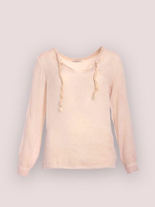 Transfer Blouse Licht Roze