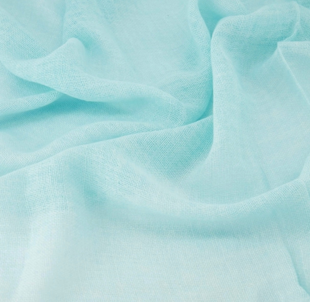 Melody Effen Sjaal Licht Blauw