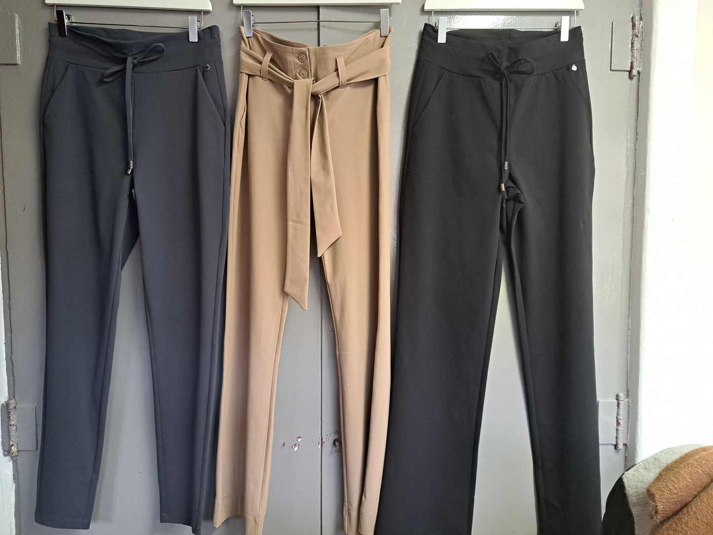 Travel pants Faye Anthracite