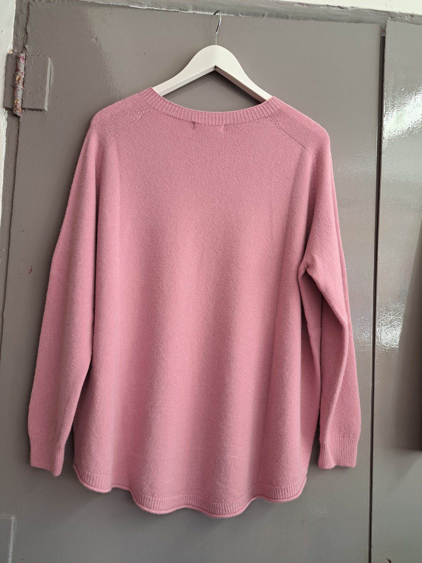 Alexandre Laurent Paris Oversized Viscose Trui Oud Rose