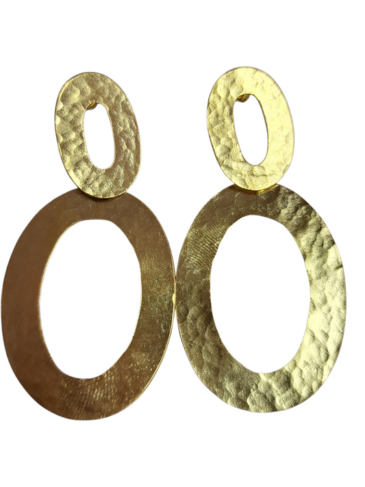 BerNice Amsterdam Top and Oval ring oorbellen