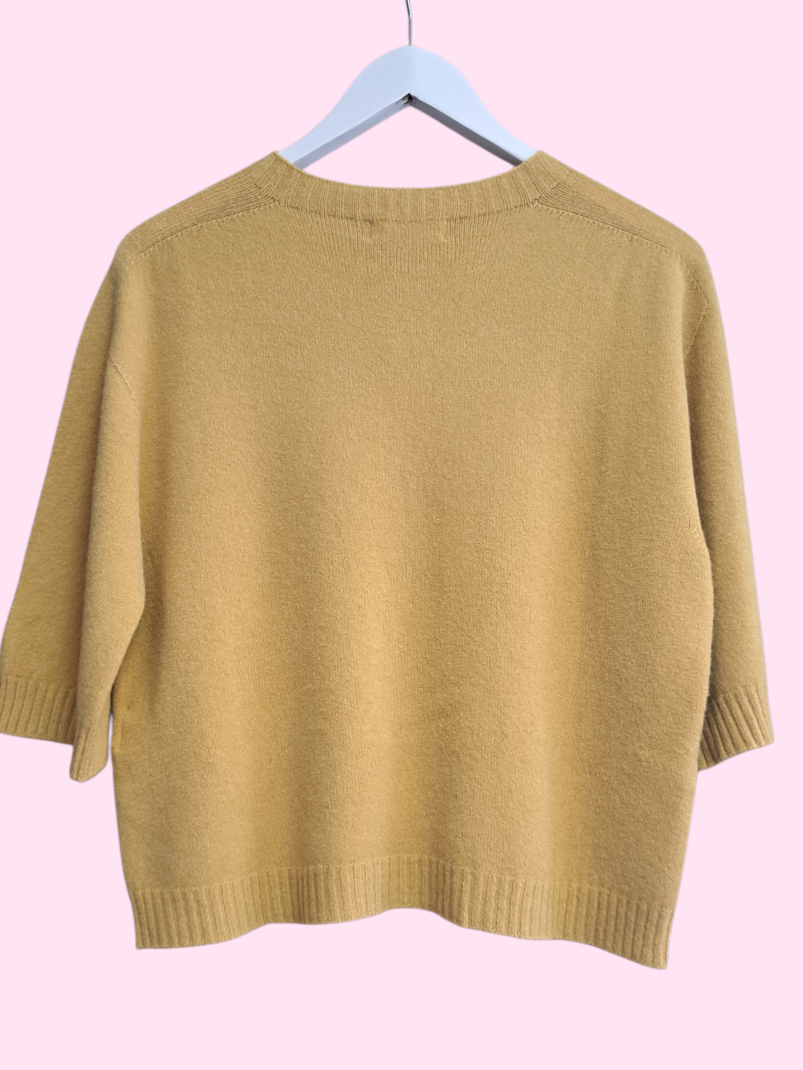 Alexandre Laurent Paris Viscose Trui 3/4 mouw Sautern 8950