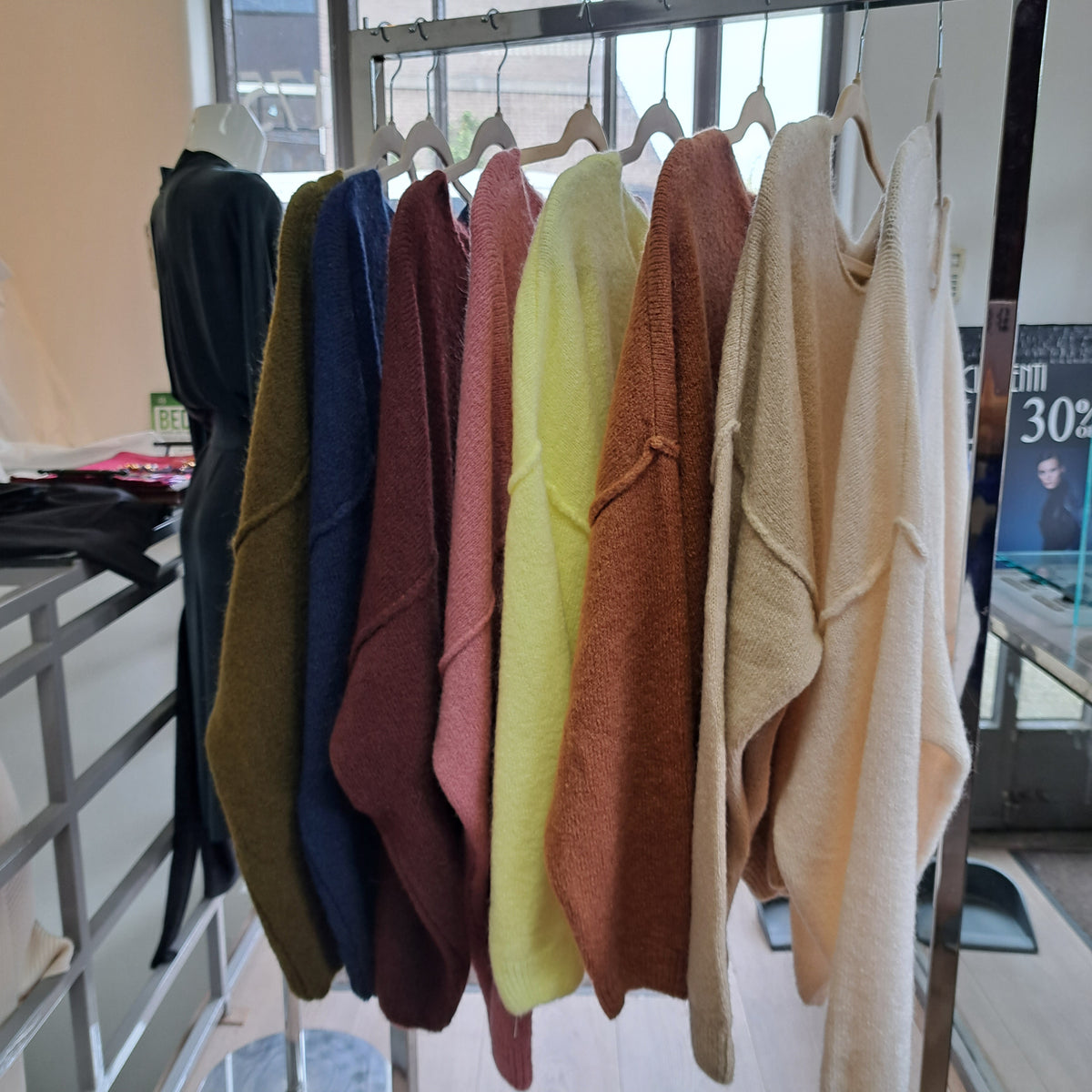 Mika EllesParis Mohair Trui Camel 2225