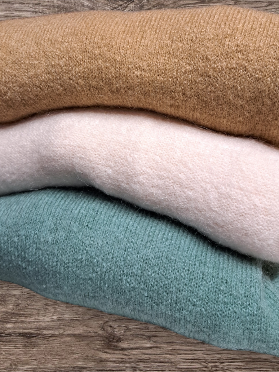 Mika Elles Paris Mohair Sweater Tabacco