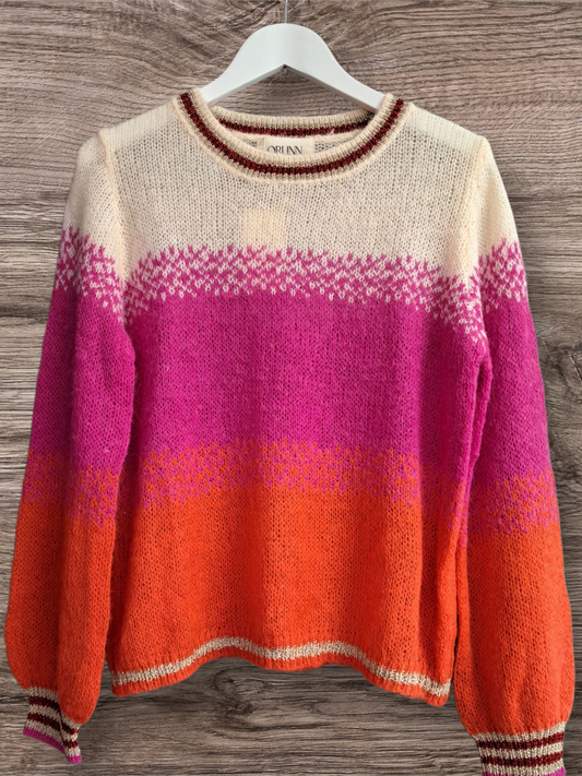 Orlinn Paris 3 colour Knit sweater