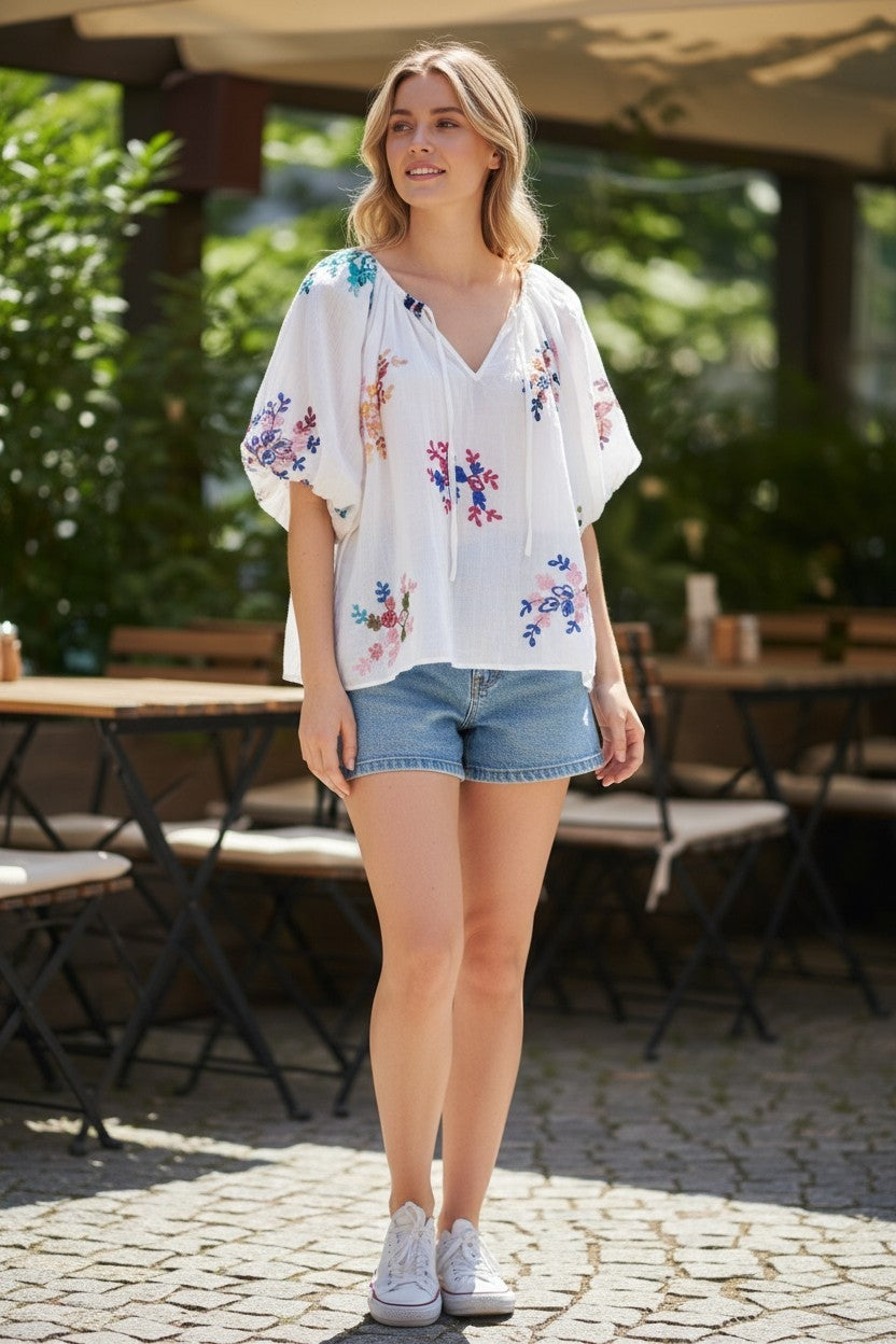 Cotton blouse Mia