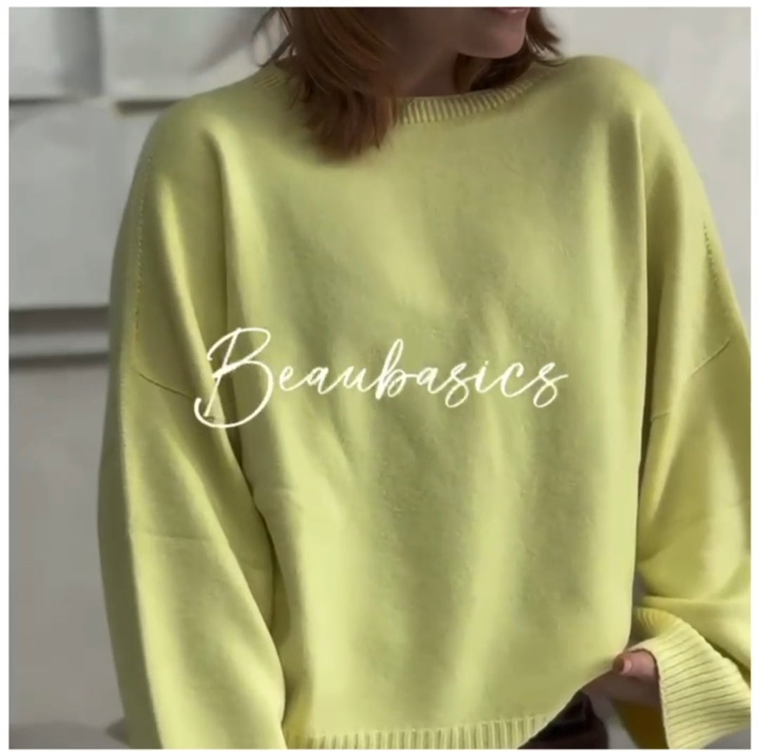 Alexandre Laurent  Oversized Sweater Army green