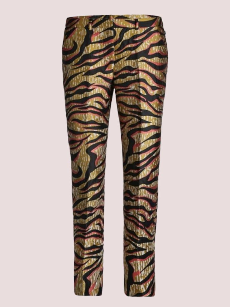 10 Feet Zebra Jacquard Pants