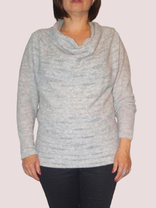 Sarah Pacini Sweater light gray